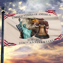 Load image into Gallery viewer, Eagle of Independence - 250th Anniversary Flag