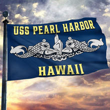 Load image into Gallery viewer, USS Pearl Harbor Hawaii Flag