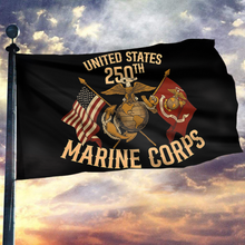 Load image into Gallery viewer, Forged in Valor – 250 Years Strong Flag