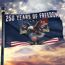 Load image into Gallery viewer, 250 Years of Freedom Patriotic Eagle Flag
