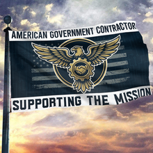 Load image into Gallery viewer, American Government Contractor Flag