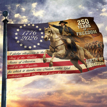 Load image into Gallery viewer, 250 Years of Freedom - Birth of a Nation Flag