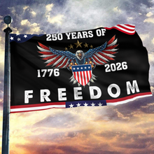 Load image into Gallery viewer, U.S. 250th Birthday Freedom Flag