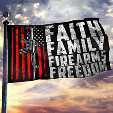 Load image into Gallery viewer, The 4 F’s Patriot Flag