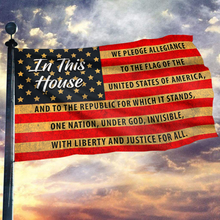 Load image into Gallery viewer, Pledge of Allegiance Patriotic American Flag