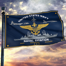 Load image into Gallery viewer, United States Navy - Naval Aviation Flag