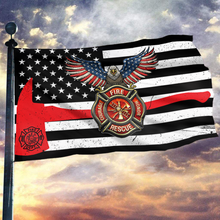 Load image into Gallery viewer, American Fire Fighter Courage and Honor Flag