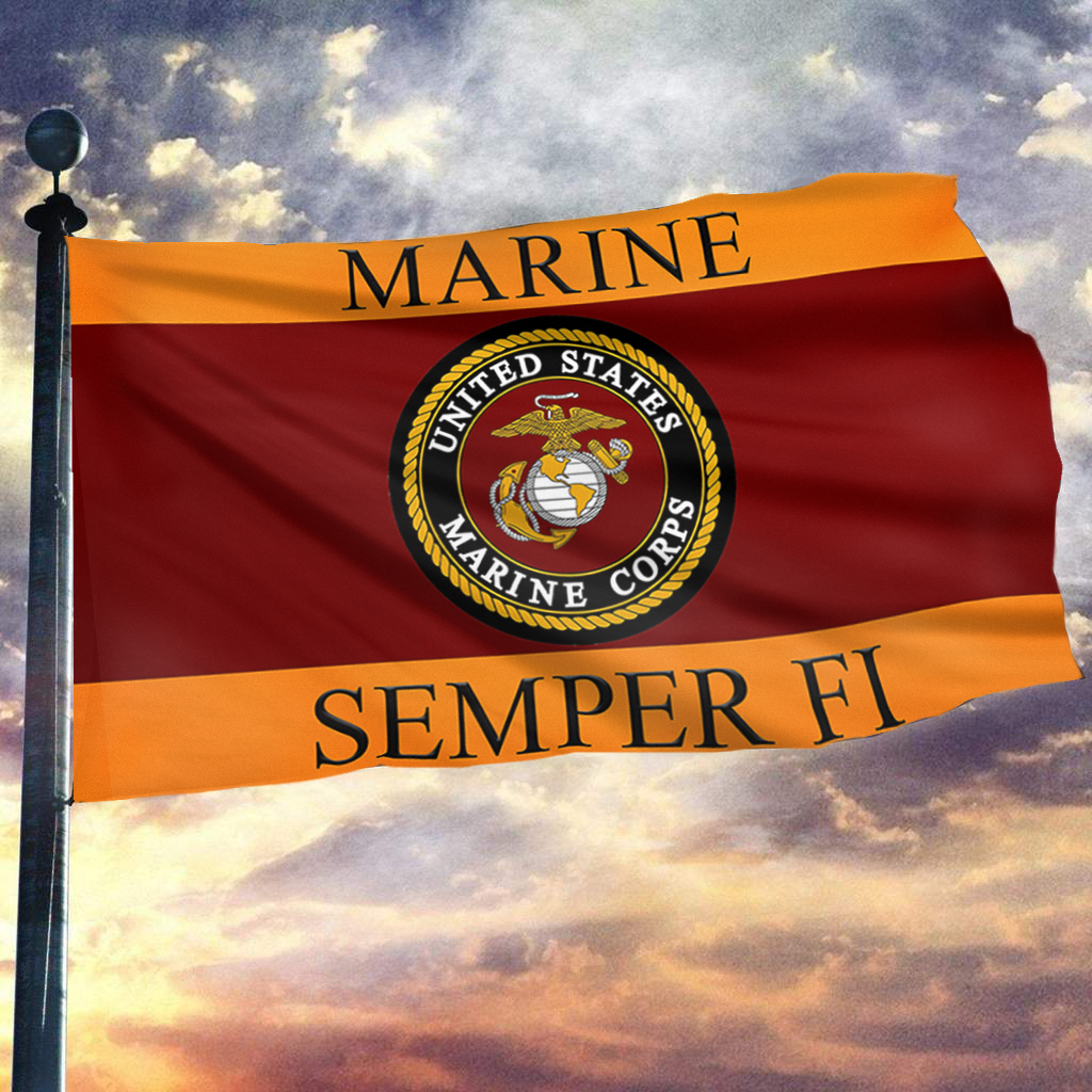 Marine Corps Semper Fi Flag
