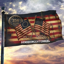 Load image into Gallery viewer, Semiquincentennial Tribute to the United States Flag