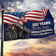 Load image into Gallery viewer, 250 Years of Unity - We The People Flag