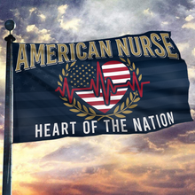 Load image into Gallery viewer, American Nurse - Heart of the Nation Flag