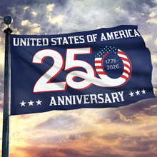 Load image into Gallery viewer, USA 250 Anniversary Celebration Flag