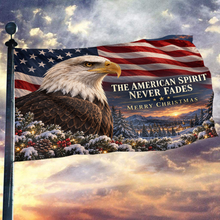 Load image into Gallery viewer, The American Spirit - Merry Christmas Flag