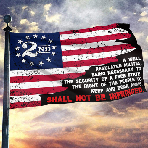 To Keep and Bear Arms - 2nd Amendment Flag