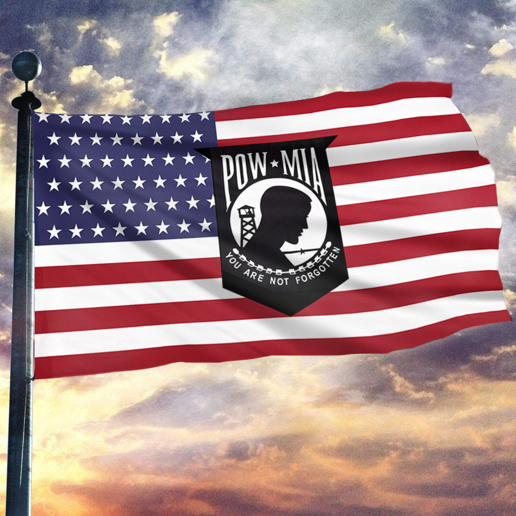 POW MIA USA Flag