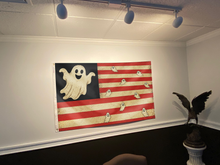 Load image into Gallery viewer, Ghost Vintage American Flag