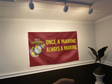Load image into Gallery viewer, Once a Marine, Always a Marine Flag