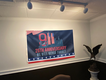 Load image into Gallery viewer, 911 We Will Never Forget Flag