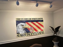 Load image into Gallery viewer, 250 Years of Freedom  1776 Eagle Flag