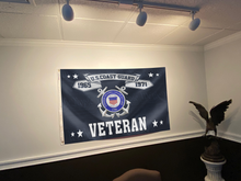Load image into Gallery viewer, U.S. Coast Guard Veteran – We The People Flag