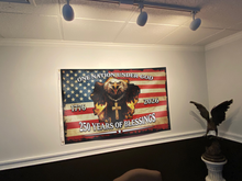 Load image into Gallery viewer, One Nation Under God - 250 Years of Blessings Flag