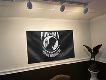 Load image into Gallery viewer, POW MIA Black Flag