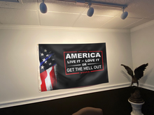 Load image into Gallery viewer, America Live It - Love it Flag