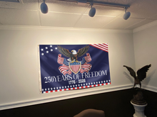Load image into Gallery viewer, 250 Years of Freedom USA Eagle Flag