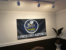 Load image into Gallery viewer, Seabees Can Do - Construimus Batuimus Flag