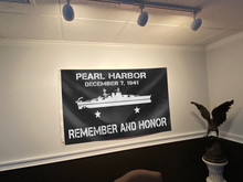 Load image into Gallery viewer, Pearl Harbor - Remember and Honor Flag