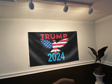 Load image into Gallery viewer, Trump 2024 Eagle USA Flag