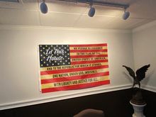 Load image into Gallery viewer, Pledge of Allegiance Patriotic American Flag