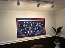 Load image into Gallery viewer, 250 Years of Freedom 5 Stars Flag