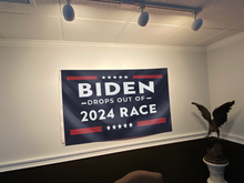 Load image into Gallery viewer, Biden Drops Out Of 2024 Race Flag