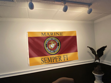 Load image into Gallery viewer, Marine Corps Semper Fi Flag