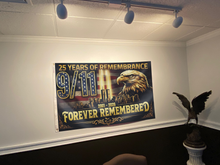 Load image into Gallery viewer, 25 Years of Remembrance 9/11 Flag