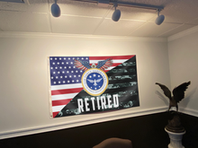 Load image into Gallery viewer, U.S. Air Force Retired Flag
