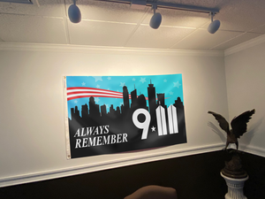Always Remember 9.11 Flag