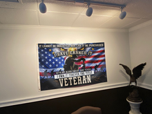 Load image into Gallery viewer, It Cannot Be Inherited Veteran Flag