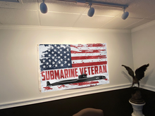 Load image into Gallery viewer, Submarine Veteran Flag