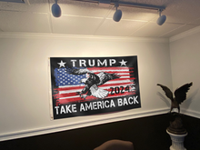 Load image into Gallery viewer, TRUMP 2024 Take America Back Flag
