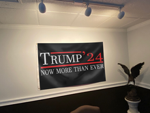 Load image into Gallery viewer, Trump Now More Than Ever Flag