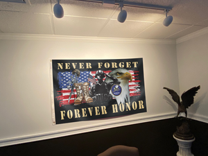 Never Forget Forever Honor Flag