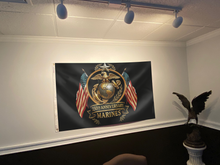 Load image into Gallery viewer, USMC 250 Years of Honor Flag