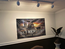Load image into Gallery viewer, 343 Heroes - Never Forgotten Flag