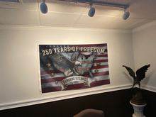 Load image into Gallery viewer, 250 Years of Sacrifice and Freedom Flag