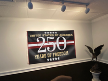 Load image into Gallery viewer, United States of America - 250 Years of Freedom Flag