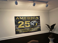 Load image into Gallery viewer, America 250 Freedom Eagle Patriotic Flag