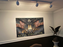 Load image into Gallery viewer, Honoring America's Bravest Flag