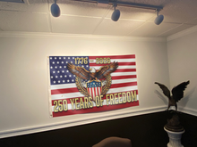 Load image into Gallery viewer, USA 250 Years of Freedom Eagle Flag